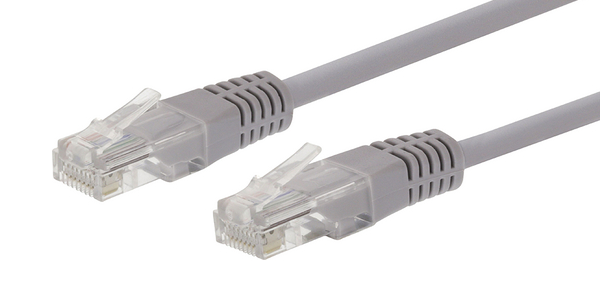 Cat6, UTP, Stranded Patch Cord, 10m, LSZH, Grey-img-1